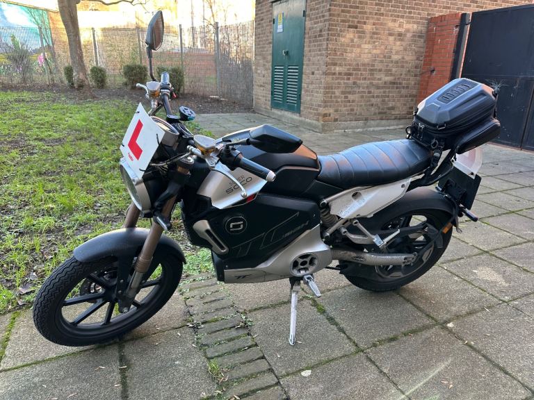 Super Soco TC Max with rack and cameras