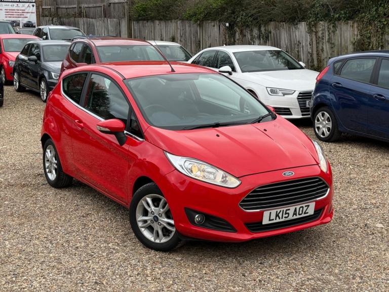 2015 Ford Fiesta 1.0 Zetec Euro 6 (s/s) 3dr HATCHBACK Petrol Manual