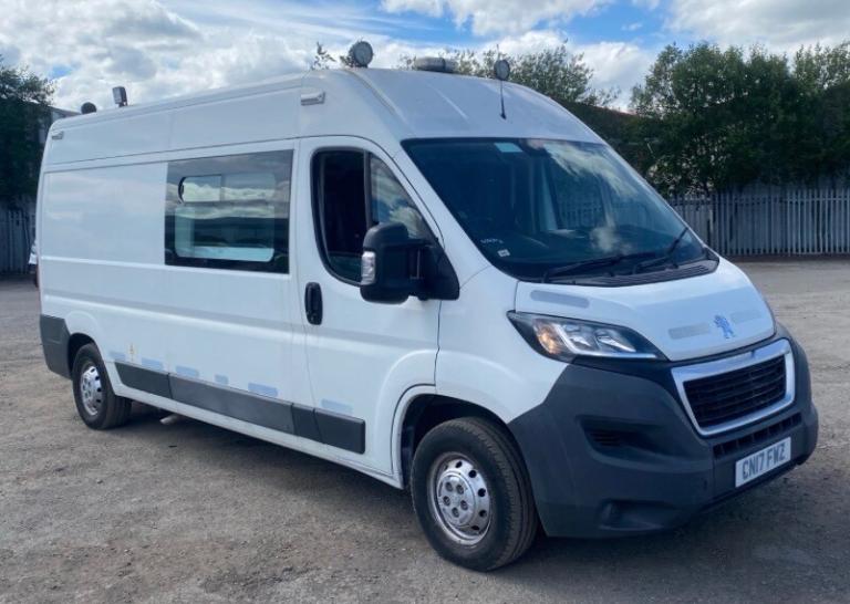 2017 PEUGEOT BOXER 2.0 HDI  L3H2 WELFARE UNIT LOW MILES A/C W/C PRICE IS + VAT