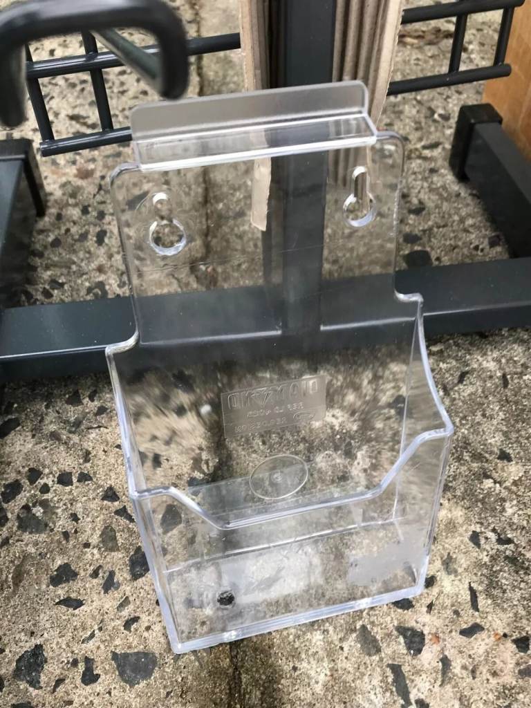 Graphite Grey Metal Retail Display Stand (Boxed)