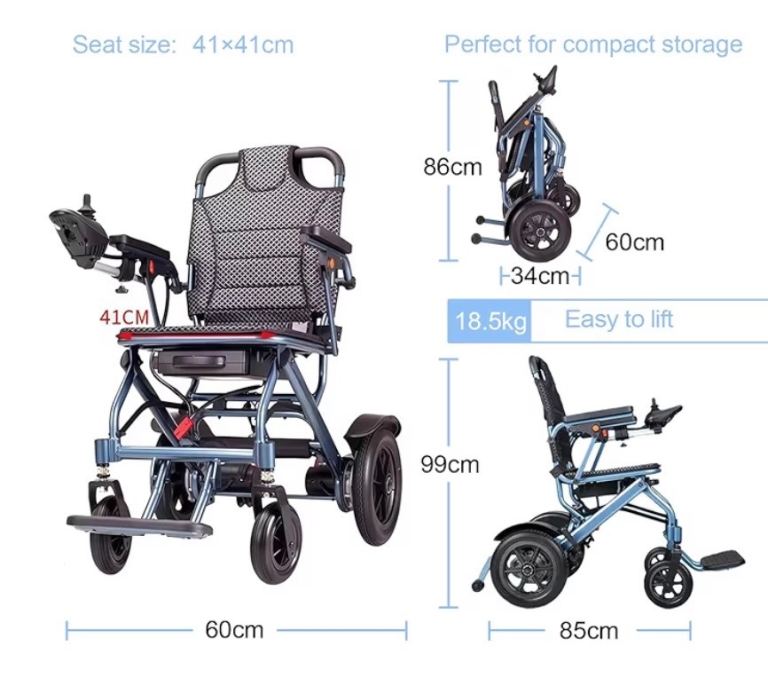 BYTE TECPEAK ADULT ELECTRIC WHEELCHAIR