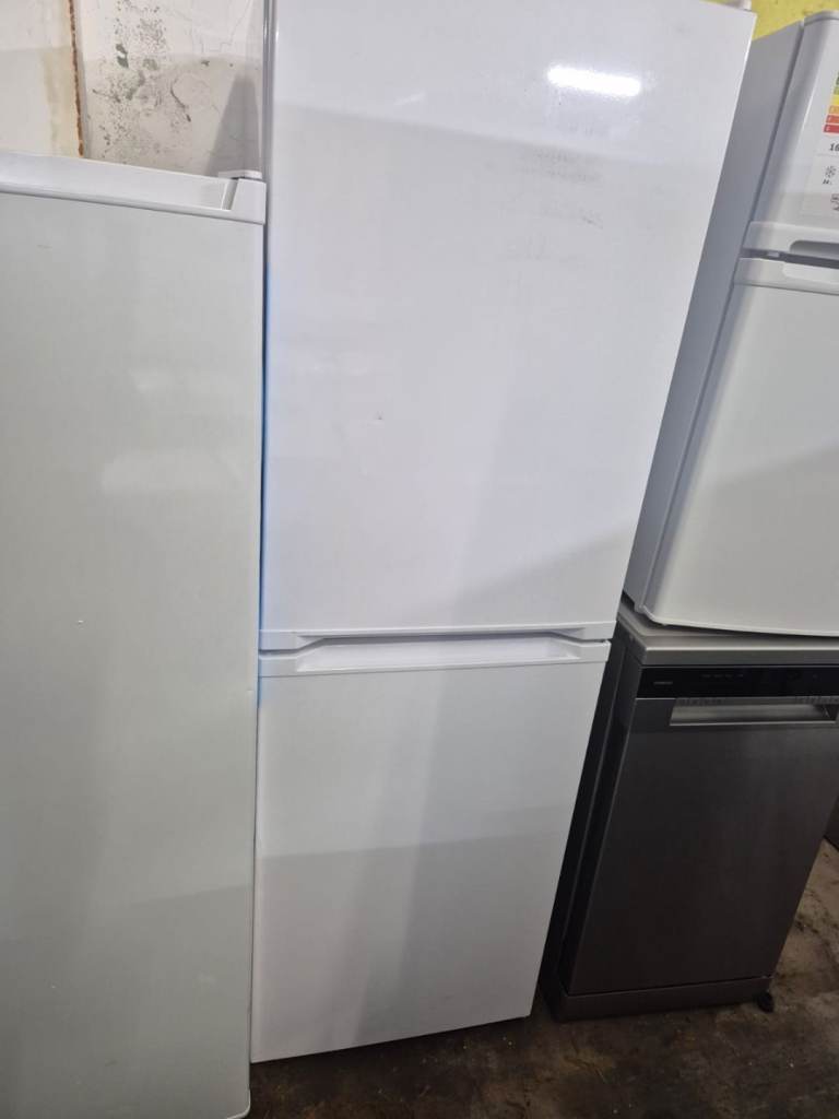 White Freestanding Fridge Freezer – Brand New