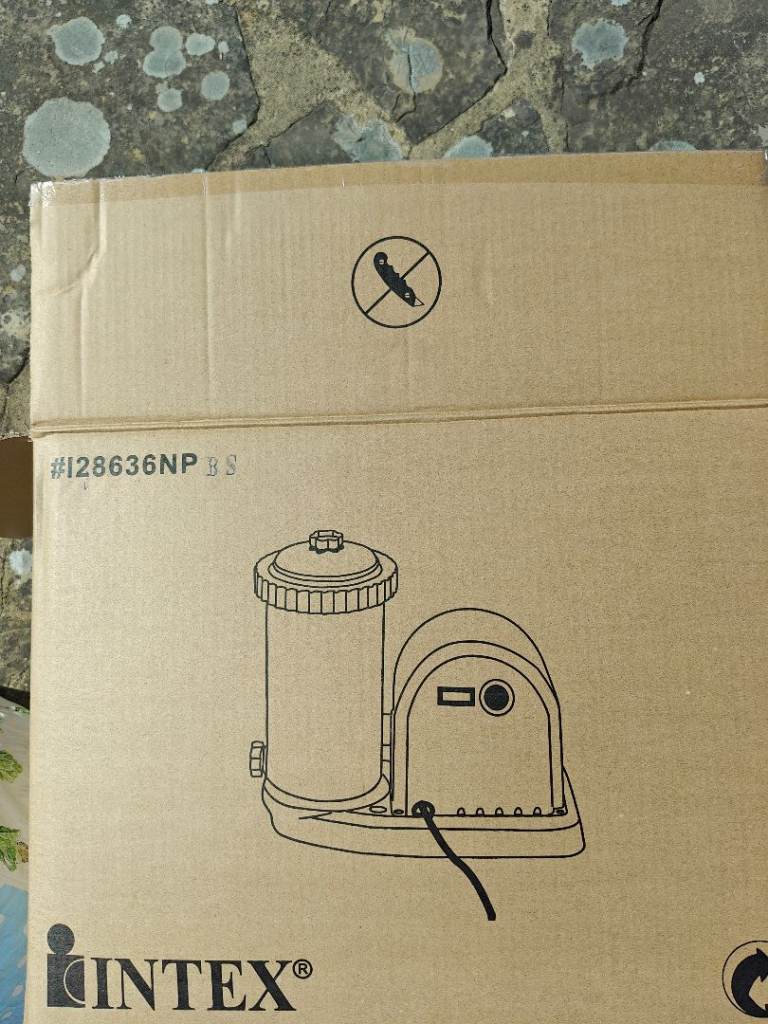 Intex brand new pool pump