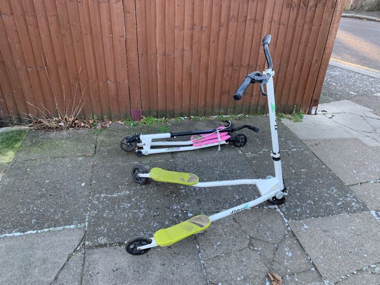 Y-volution Fliker scooter with brakes for kids/adults