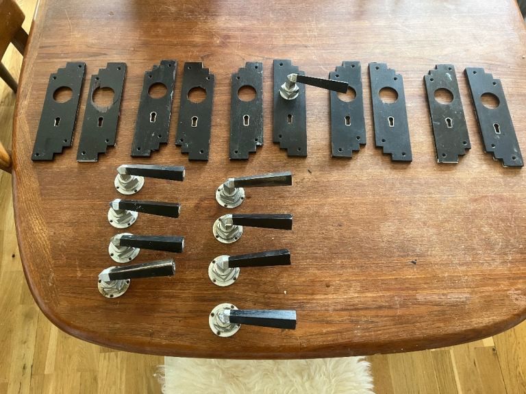 Art Deco door handles