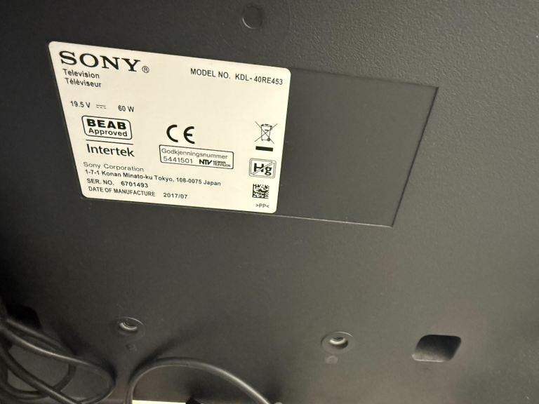 image for Sony television for sale