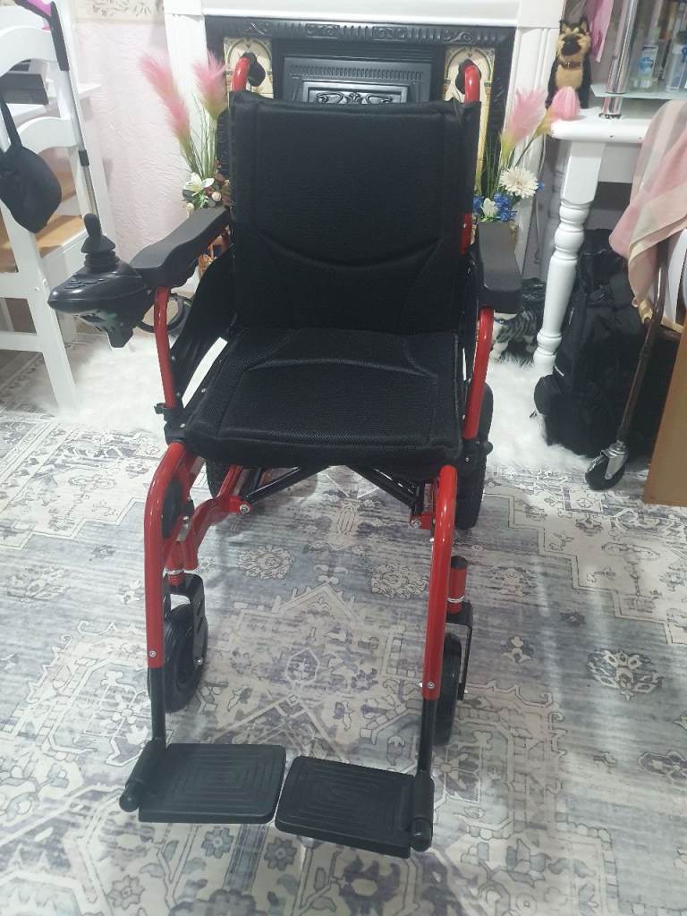 Brand new 500W foldable electric  wheelchair, never used. 
