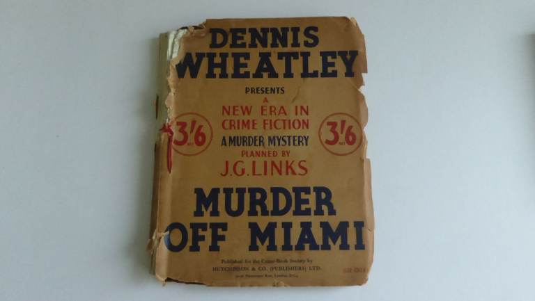 Dennis Wheatley 'Murder Off Miami' Vintage Book