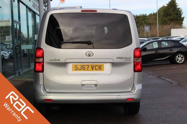 2017 67 TOYOTA PROACE VERSO 2.0D SHUTTLE MEDIUM MPV 5DR DIESEL MANUAL MWB EURO 6