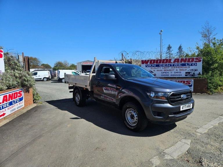  2021 ON 71 PLATE FORD RANGER XL ECOBLUE 4X4 TDI 170 DROPSIDE PICKUP 55K ULEZ 