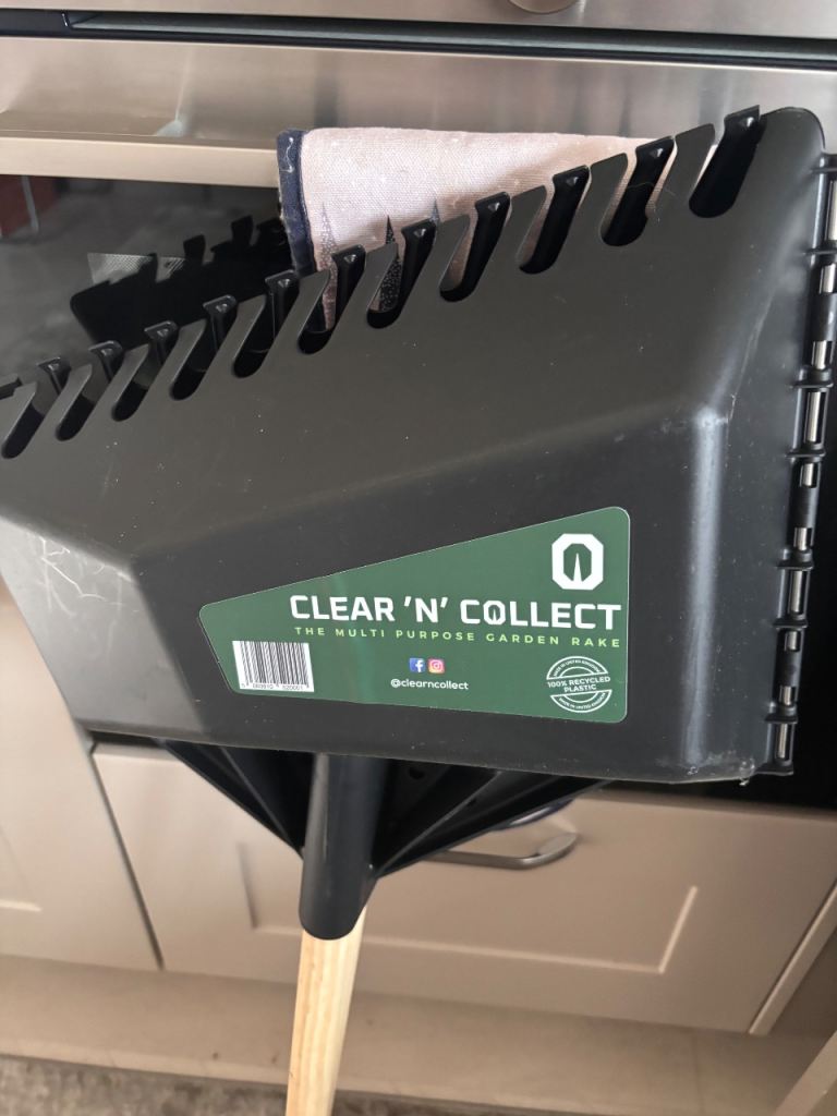 Clear 'n' Collect Multi-Purpose Garden Rake - Brand New