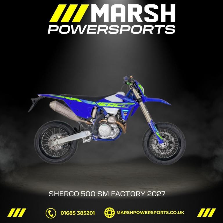 SM 125 Factory 2T 2027 Model - Sherco Main Dealer - Reserve NOW!