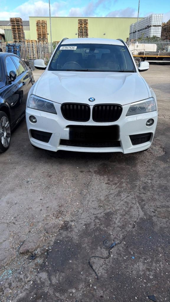 BMW X3 XDRIVE3OD F25 F26 PRE LCI BREAKING BONNET BUMPER HEADLIGHT WING DOOR SUSPENSION SLAMPANEL