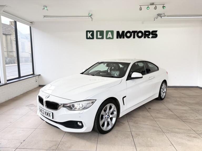 BMW 4 SERIES 2.0 420d SE Coupe White Manual Diesel 2014