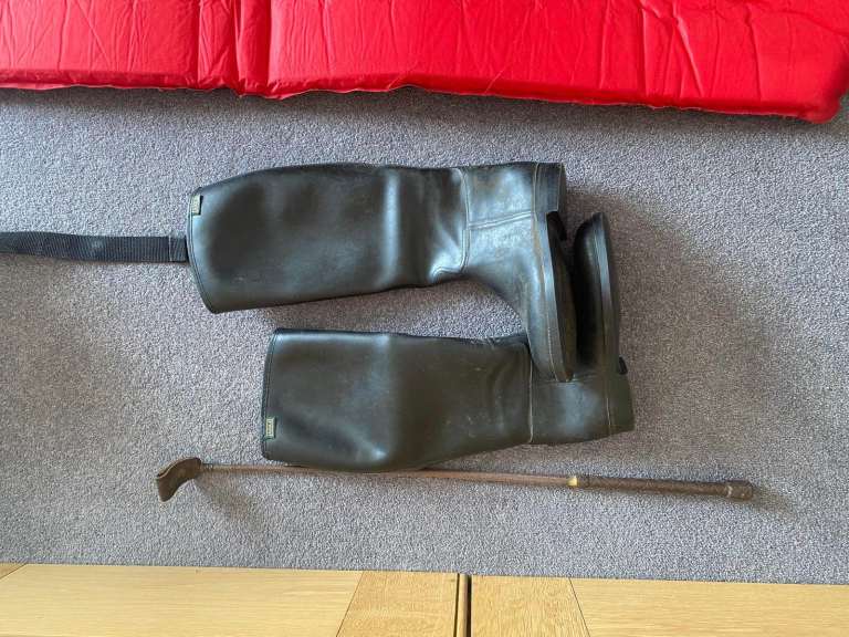 Aigle riding boots, rubber size 37