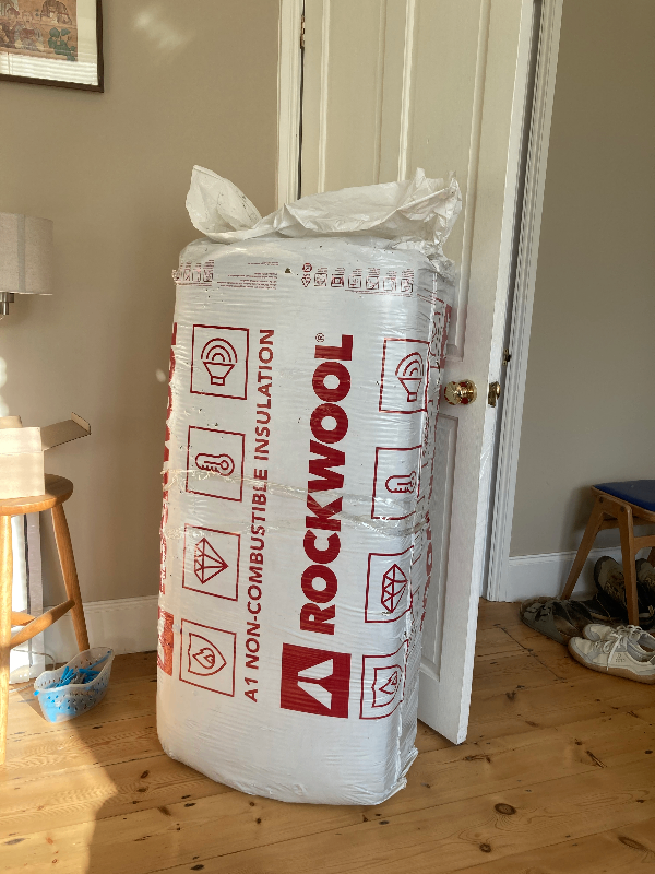 Rockwool Sound Insulation Slab 1200mm x 600mm x 50mm 