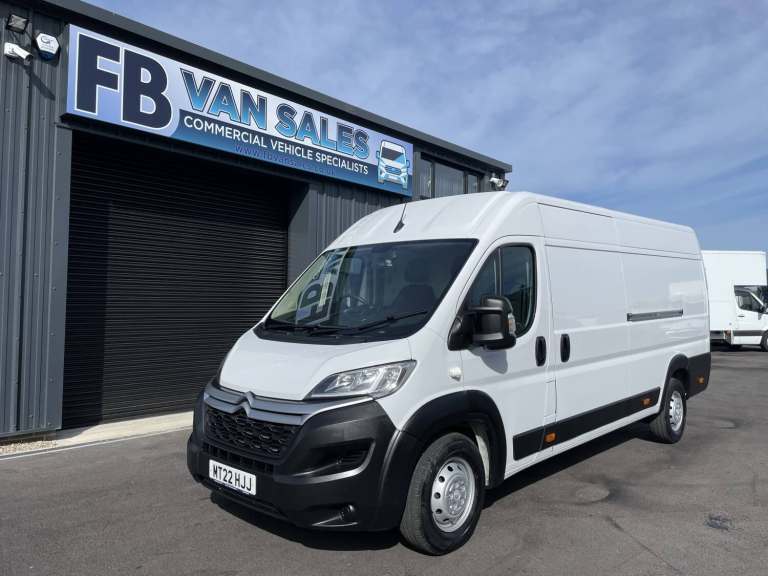 2022 Citroen Relay 2.2 BLUEHDI 335 140BHP ENTERPRISE XLWB L4H2 EURO 6 Panel Van Diesel Manual