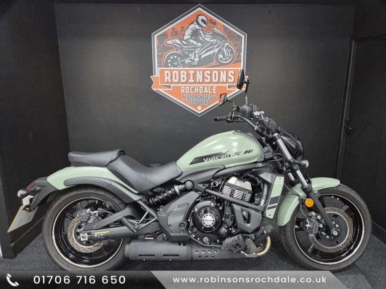 2025 KAWASAKI VULCAN S 650, low mileage example