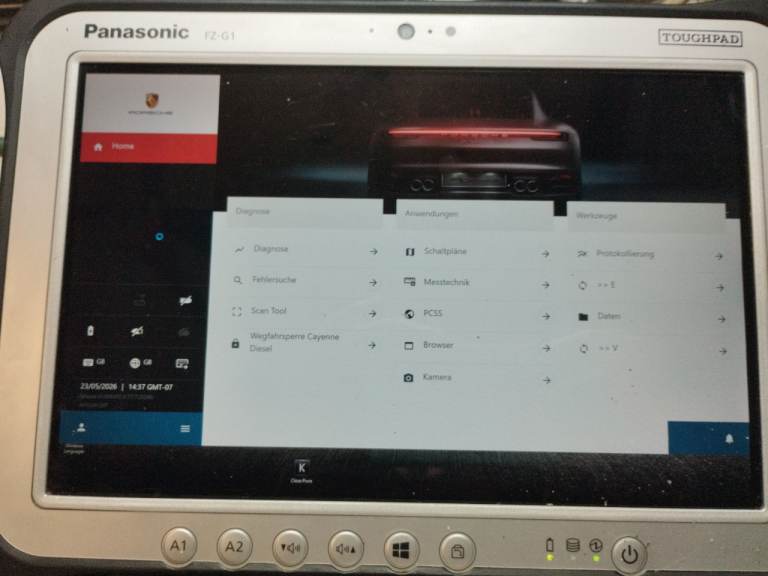 Porsche piwis 4 tester