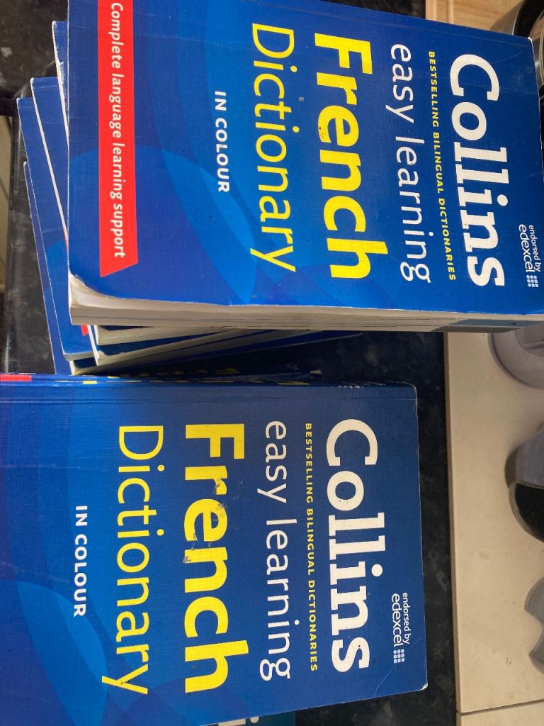 11 free Collins Easy learning French dictionaries 