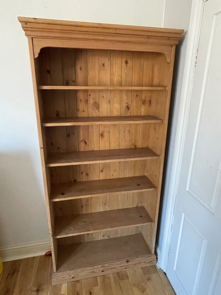 Wooden bookcase