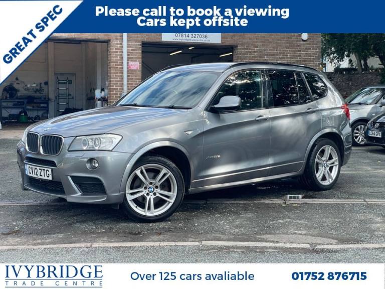 2012 12 BMW X3 2.0 20D M SPORT SUV 5DR DIESEL STEPTRONIC XDRIVE EURO 5 (S/S) (18