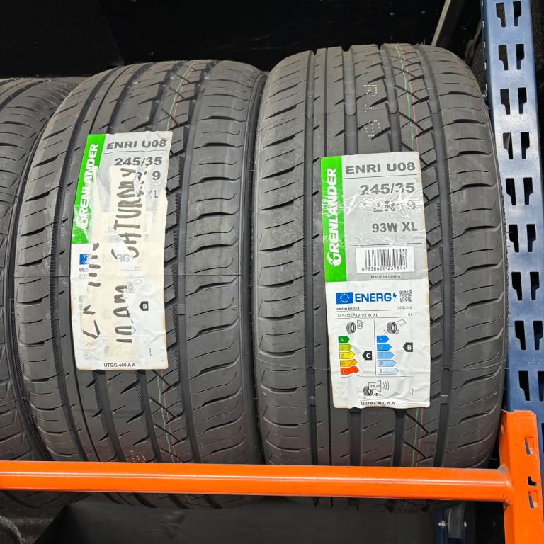 2x 245/35/19 Grenlander New Tyres Fitted Balanced