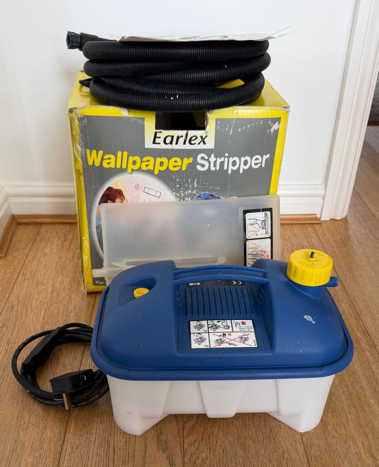 Earlex Wall Paper Steamer Striper SS125 2000W - Excellent Working Order 