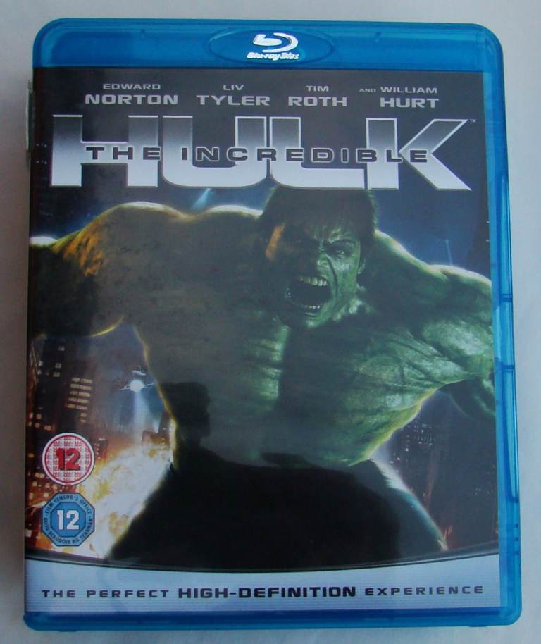 The Incredible Hulk Blu-ray Film – Good Condition
