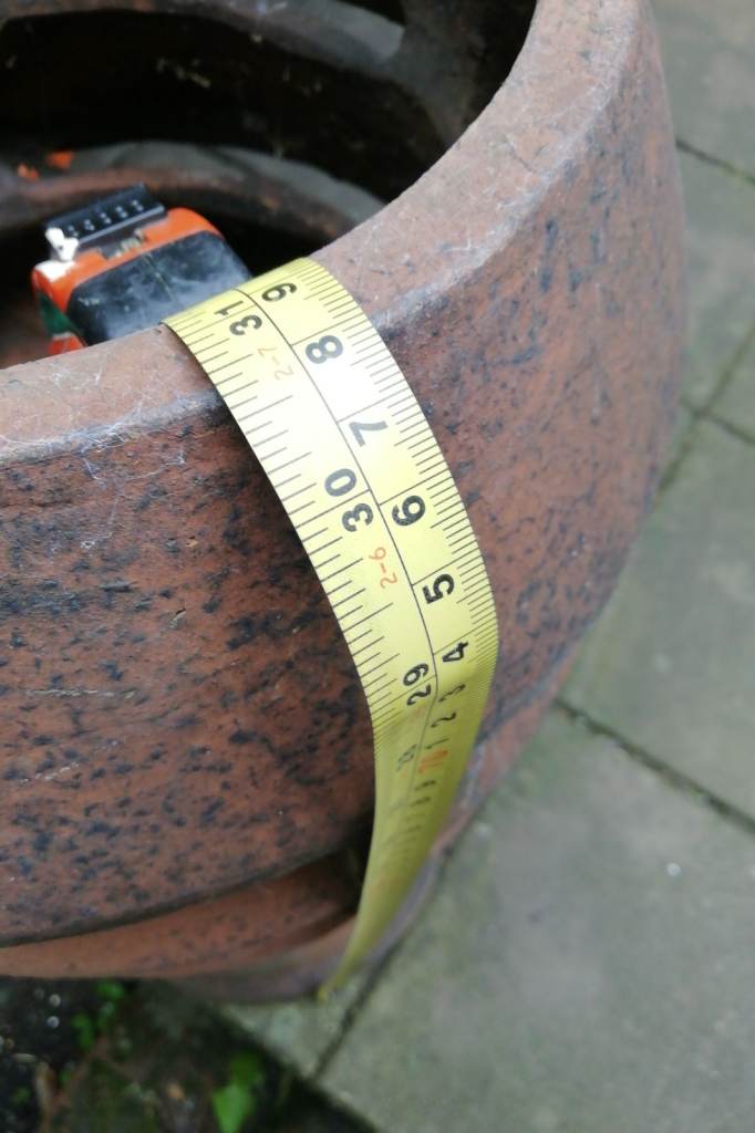 2 x Reclaimed Victorian Terracotta Louvre Chimney Pot in great for their age condition. 