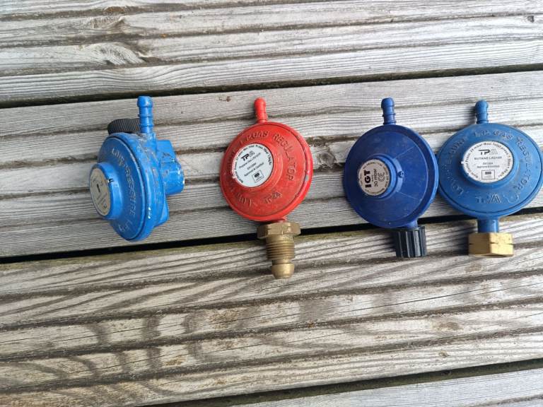 Various gas bottle valves 