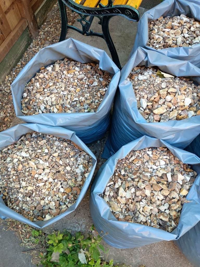 Large Bags of Decorative Gravel 