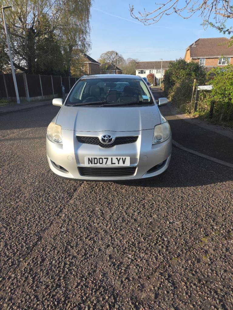 Toyota Auris Silver 2007, 1.6 engine