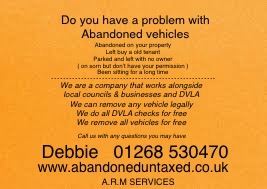 Free Abandoned vehicle removal solutions service 