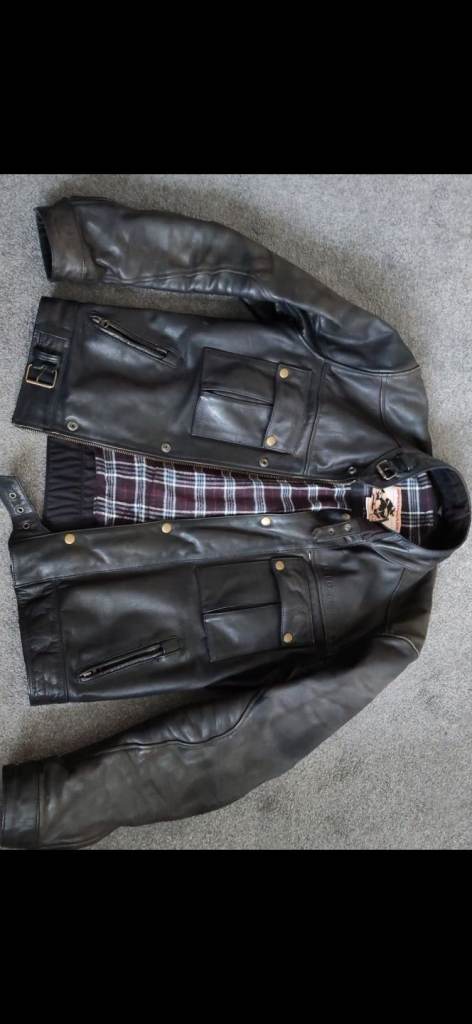 Mens motorcycle jacket