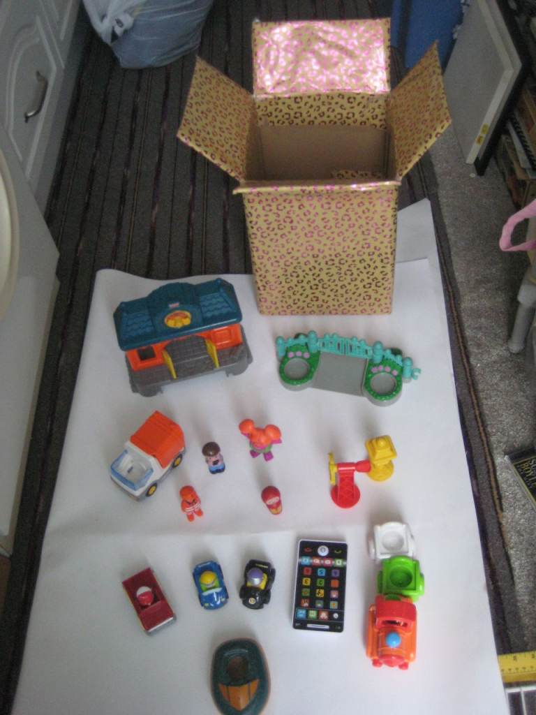 Selection of Activity Toys Plus a Hand Held Early Learning Centre with Toy Box for £4.00