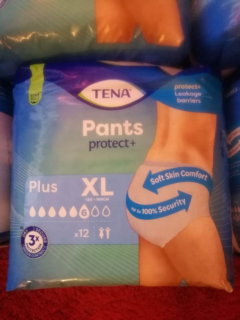 Tena Pants XL 13 packets (each pack contains 12)