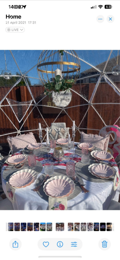 5ft foldaway banqueting table - with two padded foldaway chairs 