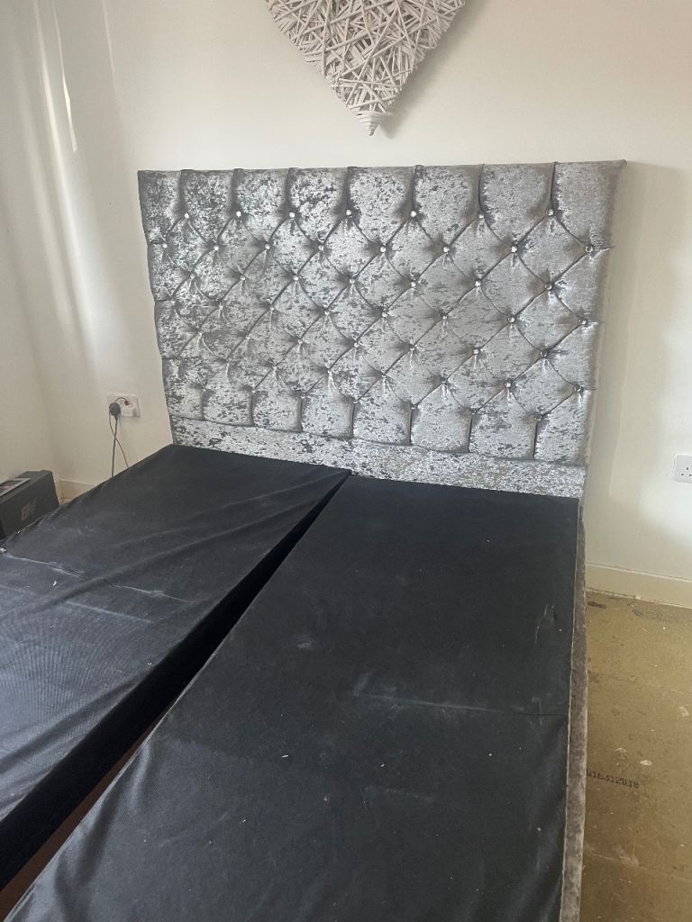 DISMANTLED KING SIZE OTTOMAN BED 