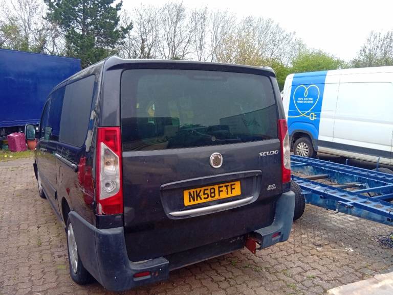 Fiat Scudo 2008 2.0l diesel (very economical) lwb