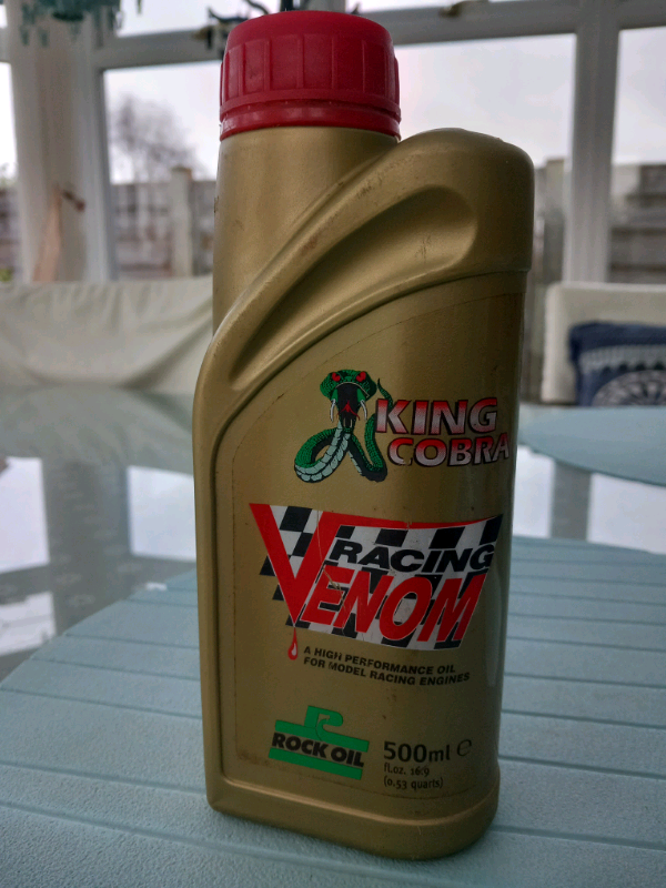 Two stroke racing engine oil , king codra.