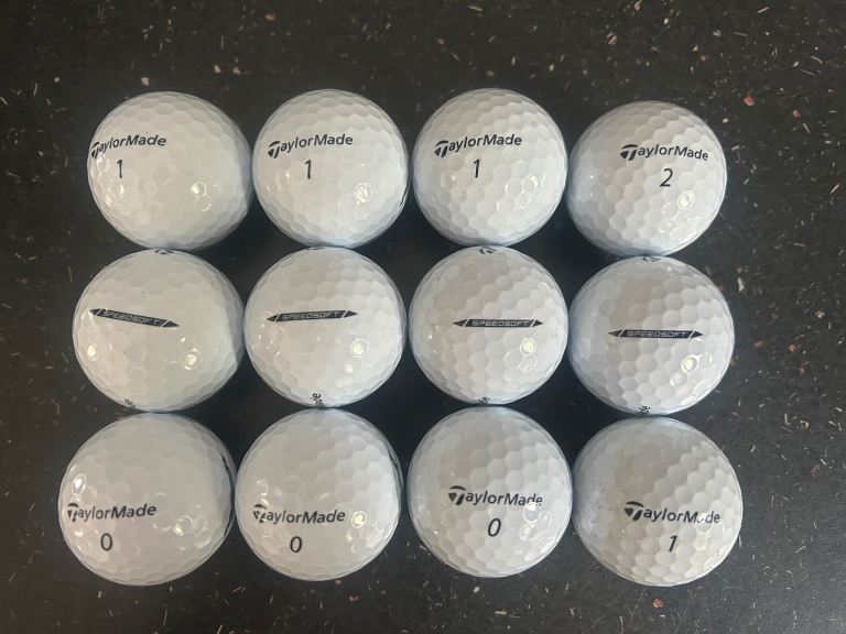 Taylormade speedsoft golf balls one dozen