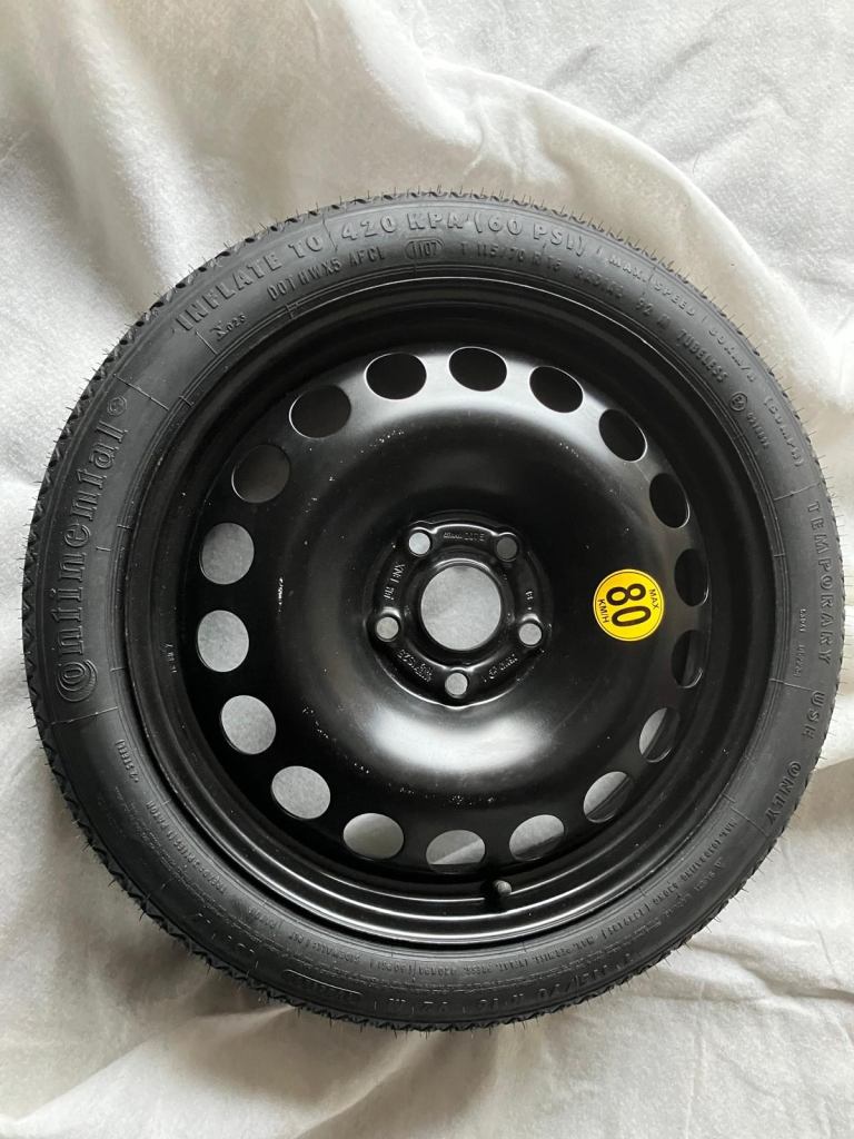 Unused Space Saver Tyre