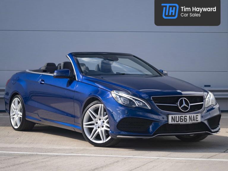 2016 Mercedes-Benz E Class 2.1 E 220 AMG Line Edition D Auto 2dr Convertible Diesel Automatic