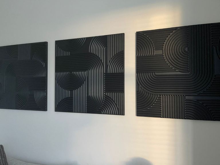 Black wall art 
