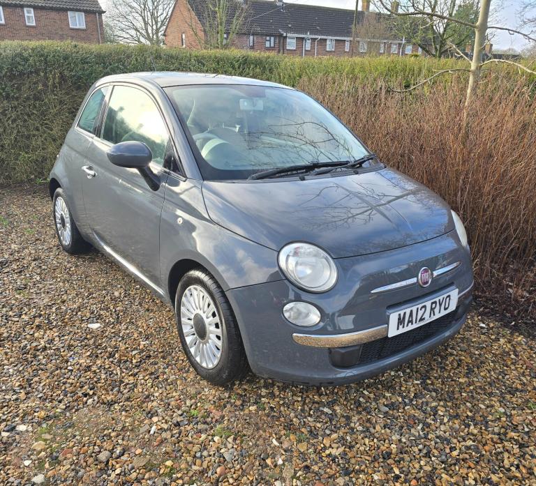 2012 Fiat 500 1.2 Lounge 3dr [Start Stop] HATCHBACK Petrol Manual