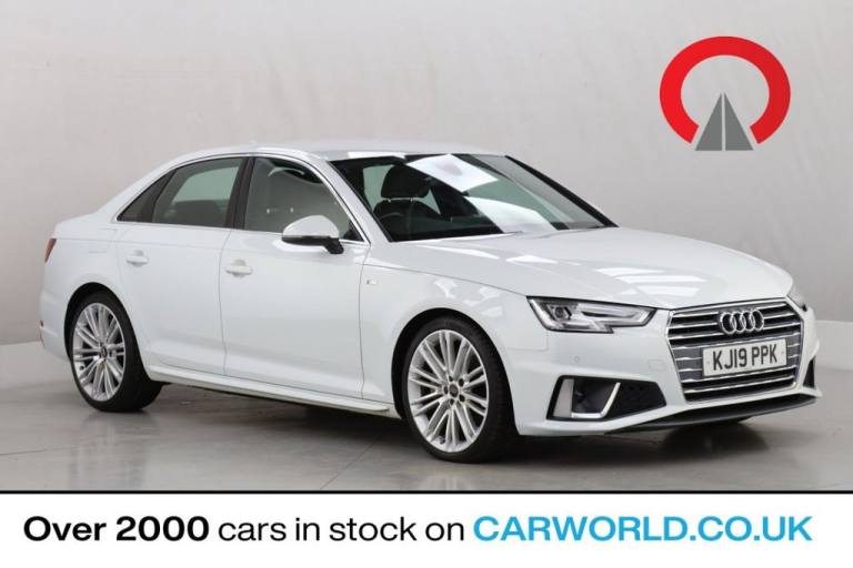 2019 Audi A4 2.0 TDI 40 S line Saloon 4dr Diesel S Tronic Euro 6 (s/s) (190 ps) Saloon Diesel Aut...