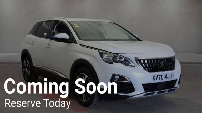 2020 Peugeot 3008 1.5 BlueHDi Allure SUV 5dr Diesel EAT Euro 6 (s/s) (130 ps) HATCHBACK Diesel Au...