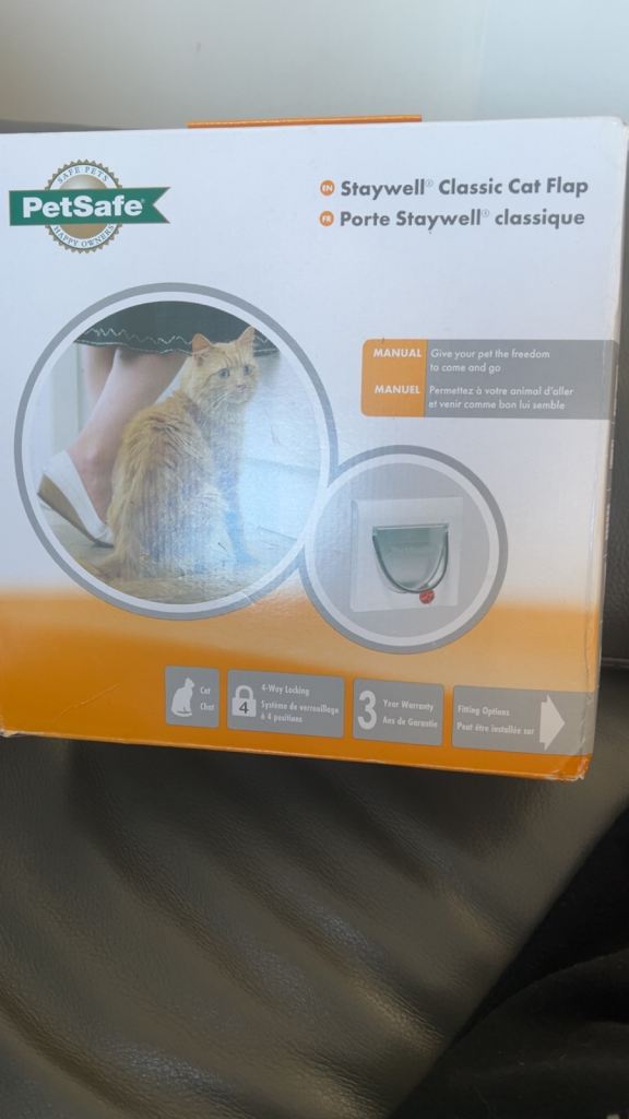 4 way locking cat flap 