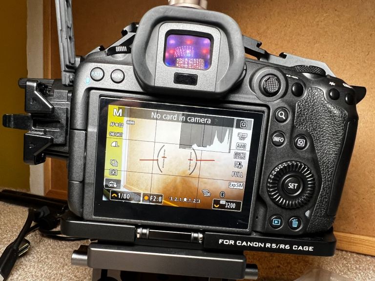 Canon EOS R5 Mirrorless Camera Cinema Package Tilta Cage 